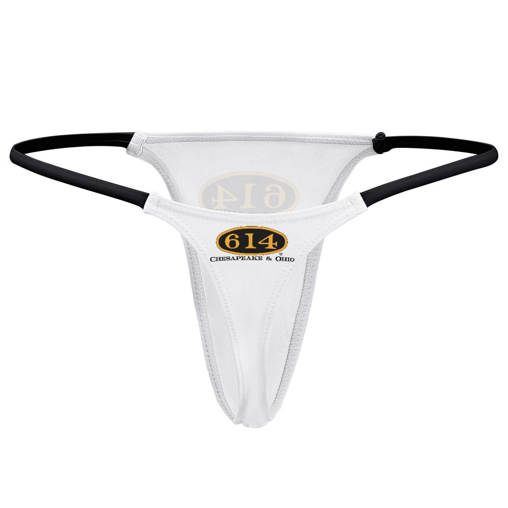 C&O 614 Number Plate Thin Thong