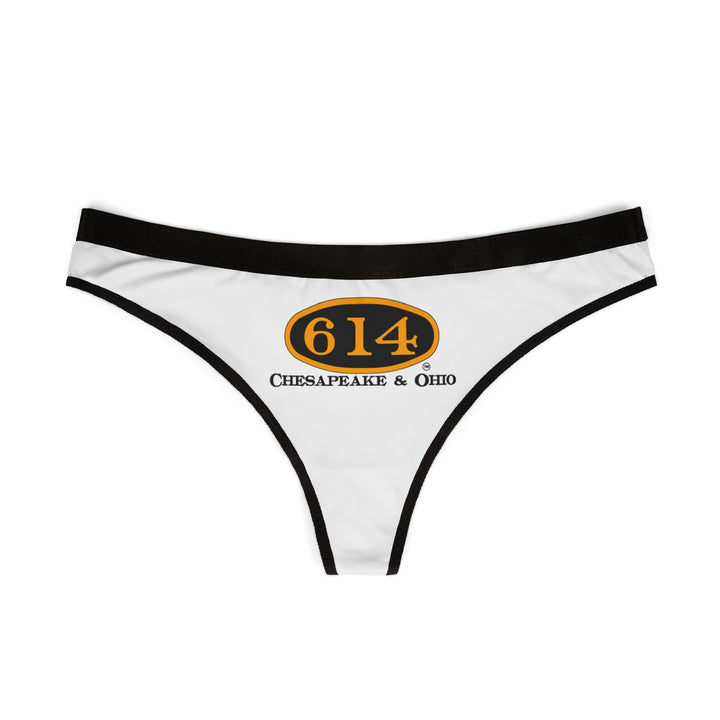 C&O 614 Chesapeake & Ohio Thong — Women's Novelty Underwear COLOR WHITE