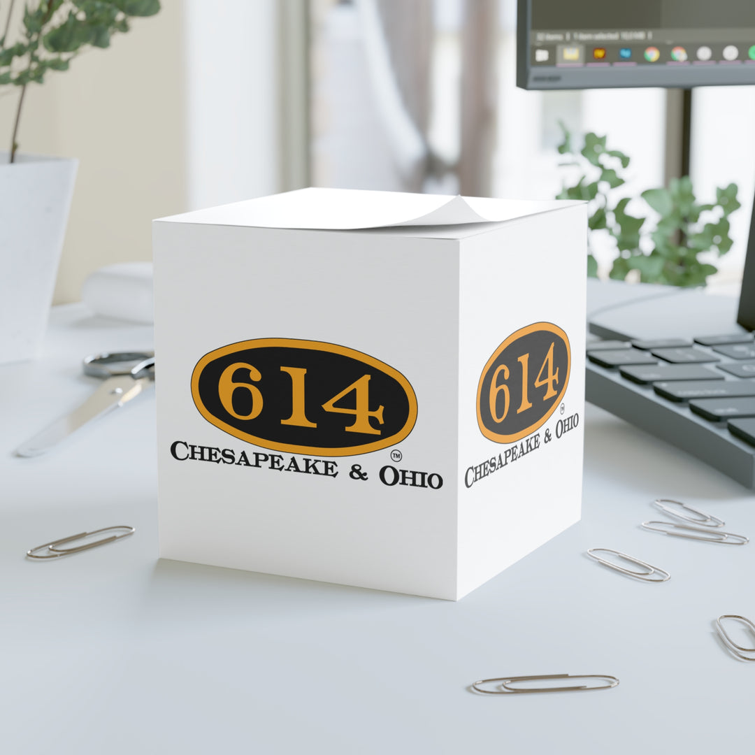 C&O 614 Note Cube — Souvenir Memo Cube