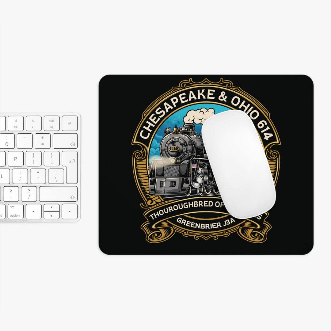 614 "Thoroughbred of The Rails"  Mouse Pad V2