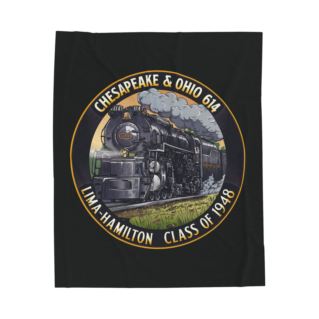 614 "Class of 1948" Velveteen Plush Blanket