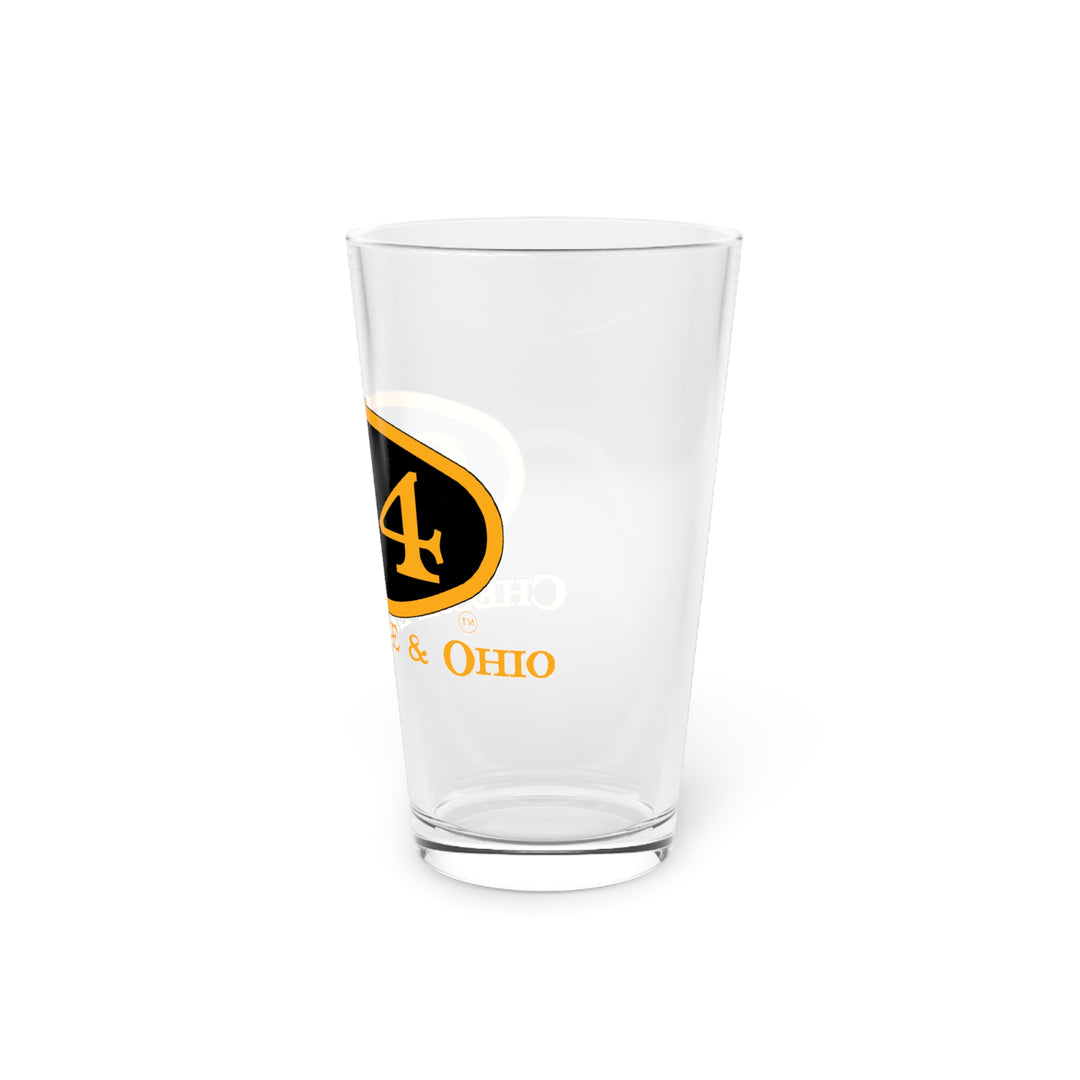 614 Pint Glass, 16oz