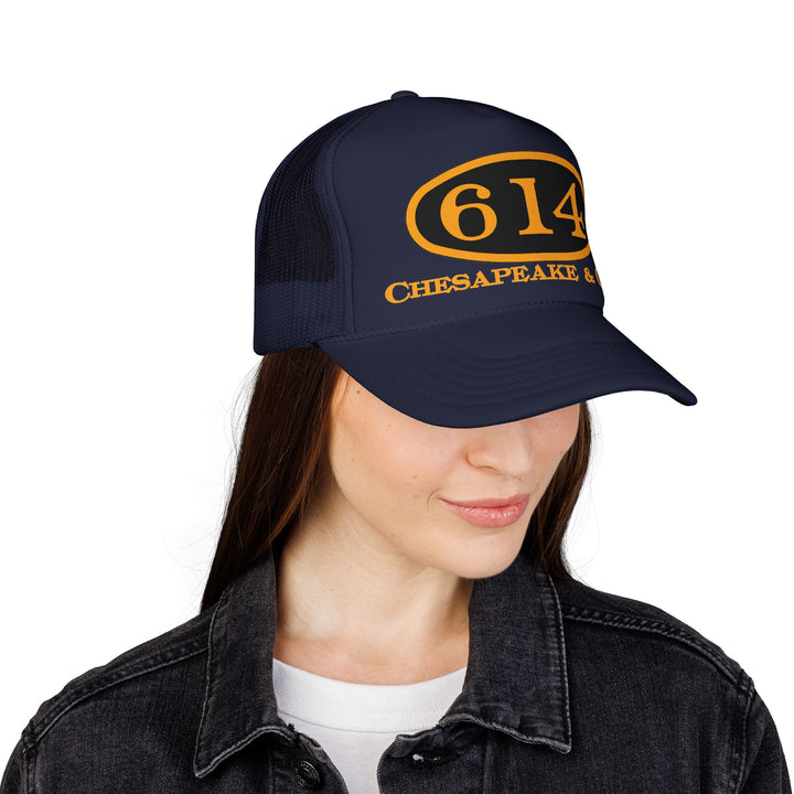 C&O 614 Screen Printed Trucker Cap