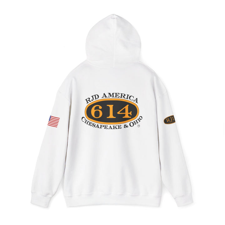 "RJD America for Progress" Hoodie — C&O 614 / RJD Logo on Back