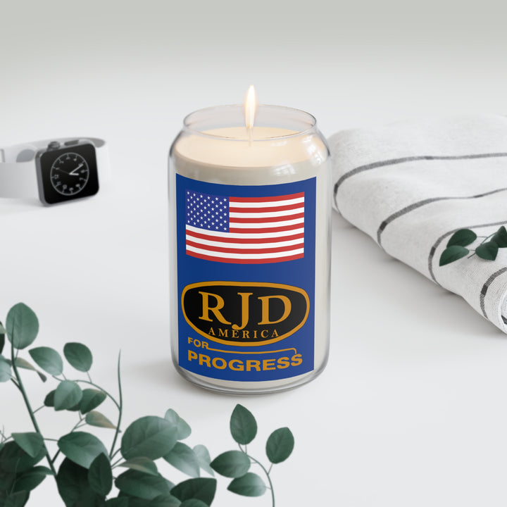 Patriotic 'RJD America for Progress' Scented Soy Candle — 13.75oz