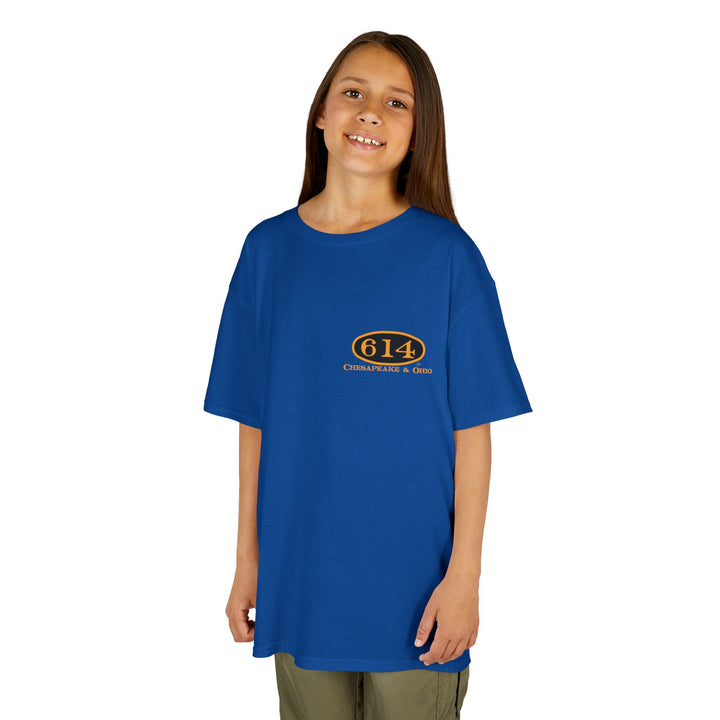 614 "Number Plate" Kids Heavy Cotton™ Tee