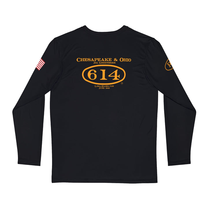 C&O /RJD America Long Sleeve Shirt — BLACK