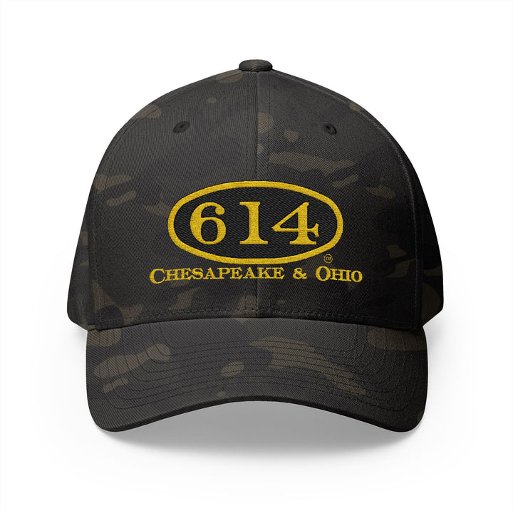 C&O 614 Embroidered Cap — Four-Sided Logo Baseball Hat
