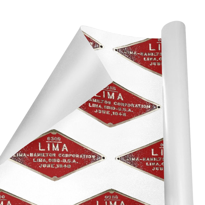 C&O 614 Builder's Plate Gift Wrapping Paper, 3-Roll Set