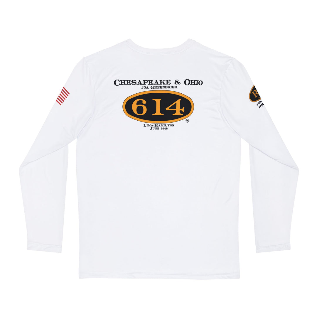 C&O 614 / RJD America Long Sleeve Shirt – WHITE