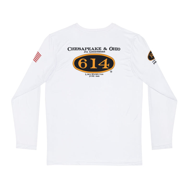 C&O 614 / RJD America Long Sleeve Shirt – WHITE
