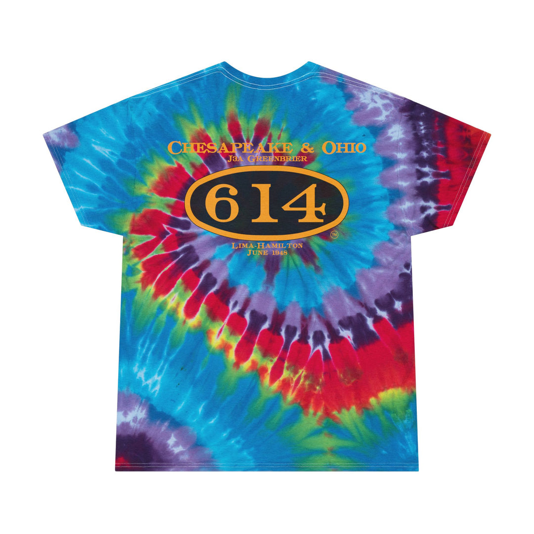 Vintage C&O 614 Tie-Dye T-Shirt — Version #2