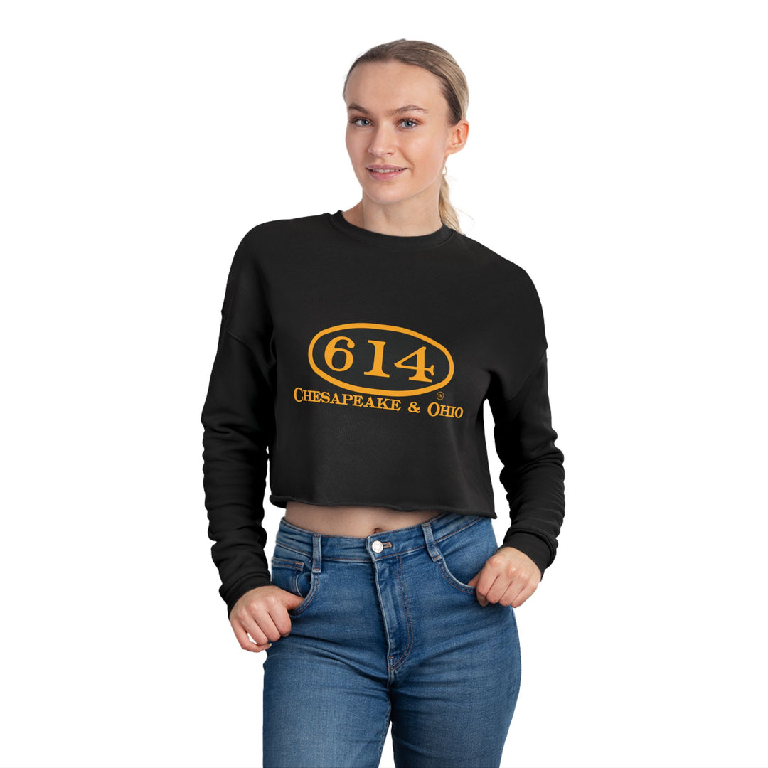 614 Women's Cropped Sweatshirt