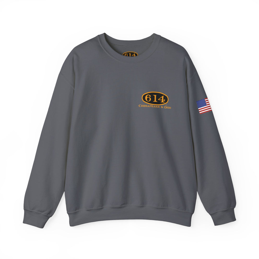 614 "Thoroughbred of The Rails" Heavy Blend™ Crewneck Sweatshirt