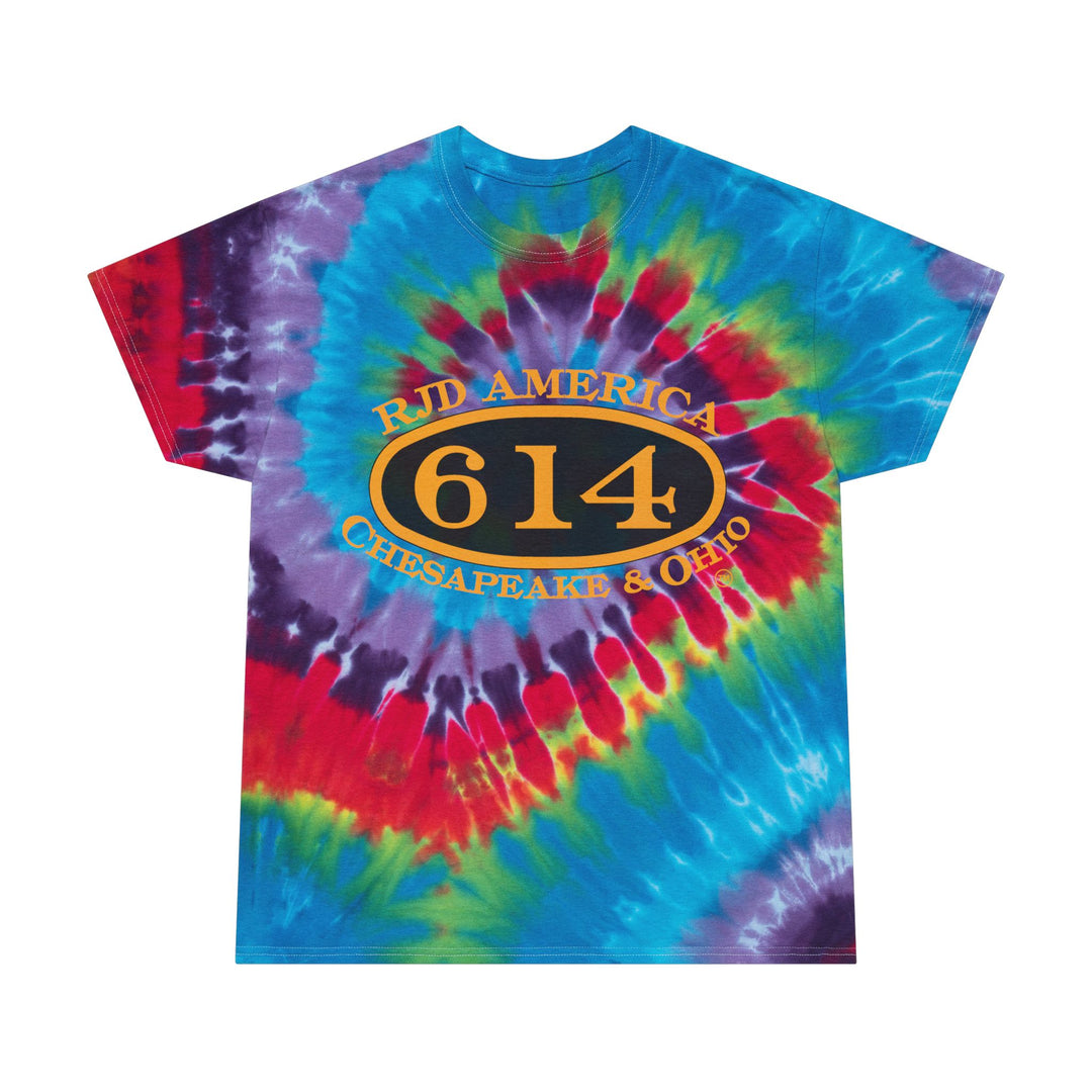 Vintage C&O 614 Tie-Dye T-Shirt — Version #2