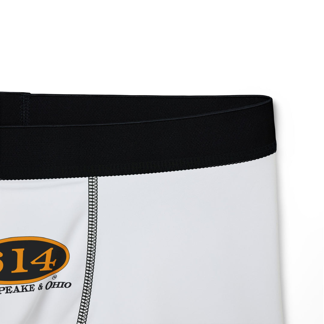 C&O 614 Chesapeake & Ohio Logo Men's Boxer Briefs - Novelty Train Emblem Underwear