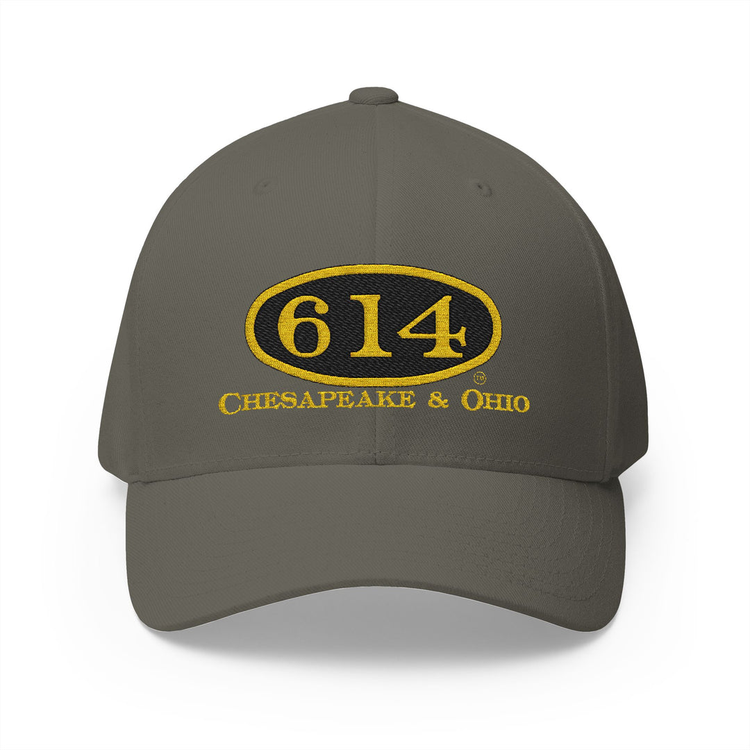 C&O 614 Embroidered Cap — Four-Sided Logo Baseball Hat