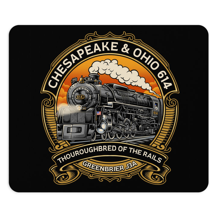 614 "Thoroughbred of The Rails"  Mouse Pad