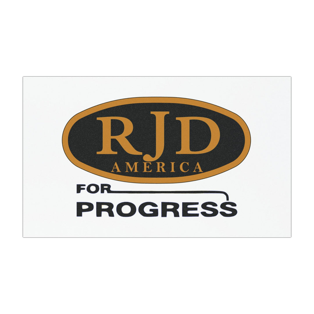 "RJD America For Progress" Car Magnet