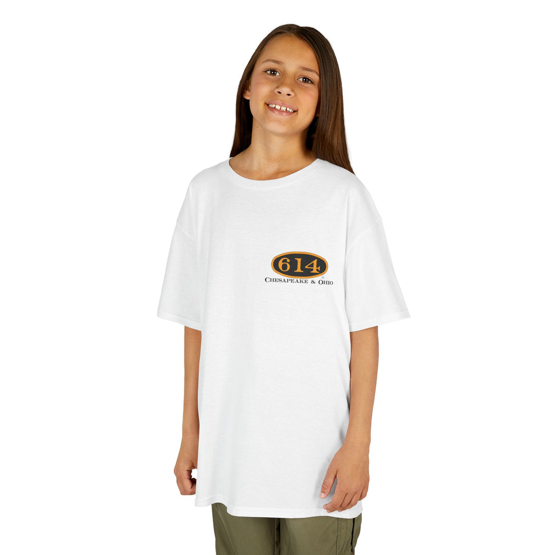 614 "Number Plate" Kids Heavy Cotton™ Tee