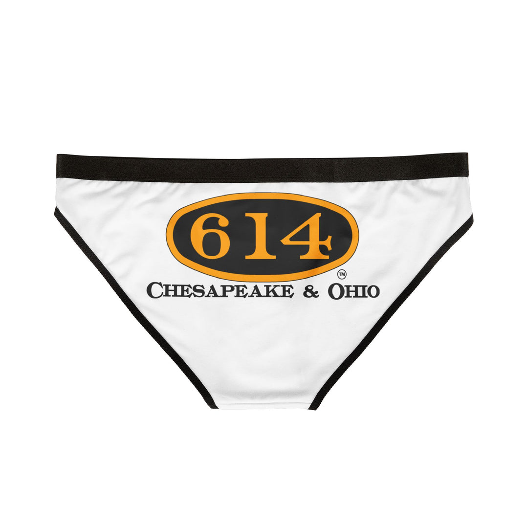 C&O 614 Chesapeake & Ohio Logo Women's Bikini Briefs — Train Logo Underwear