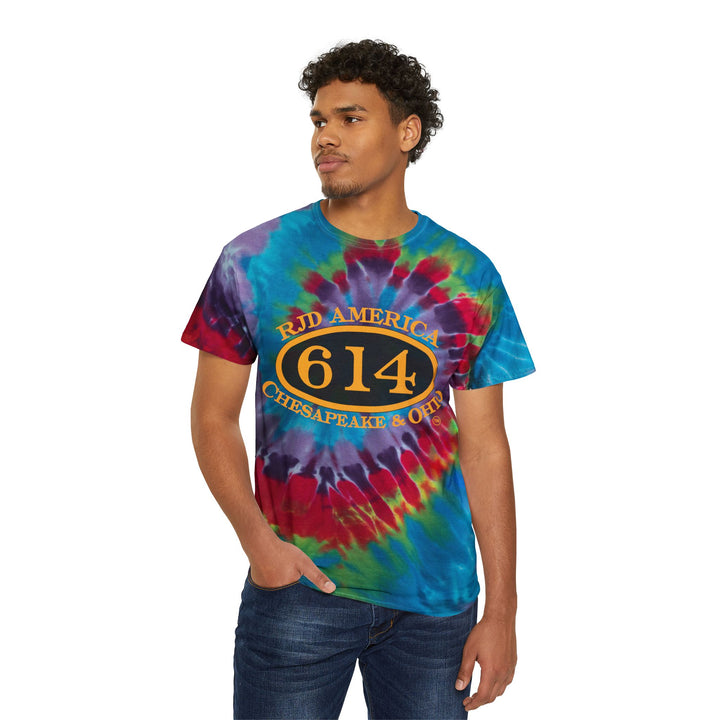 Vintage C&O 614 Tie-Dye T-Shirt — Version #2
