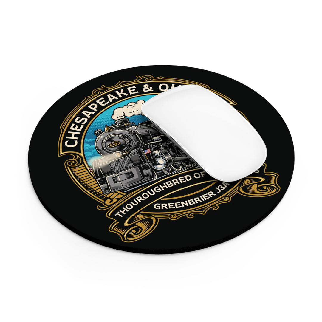 614 "Thoroughbred of The Rails"  Mouse Pad V2