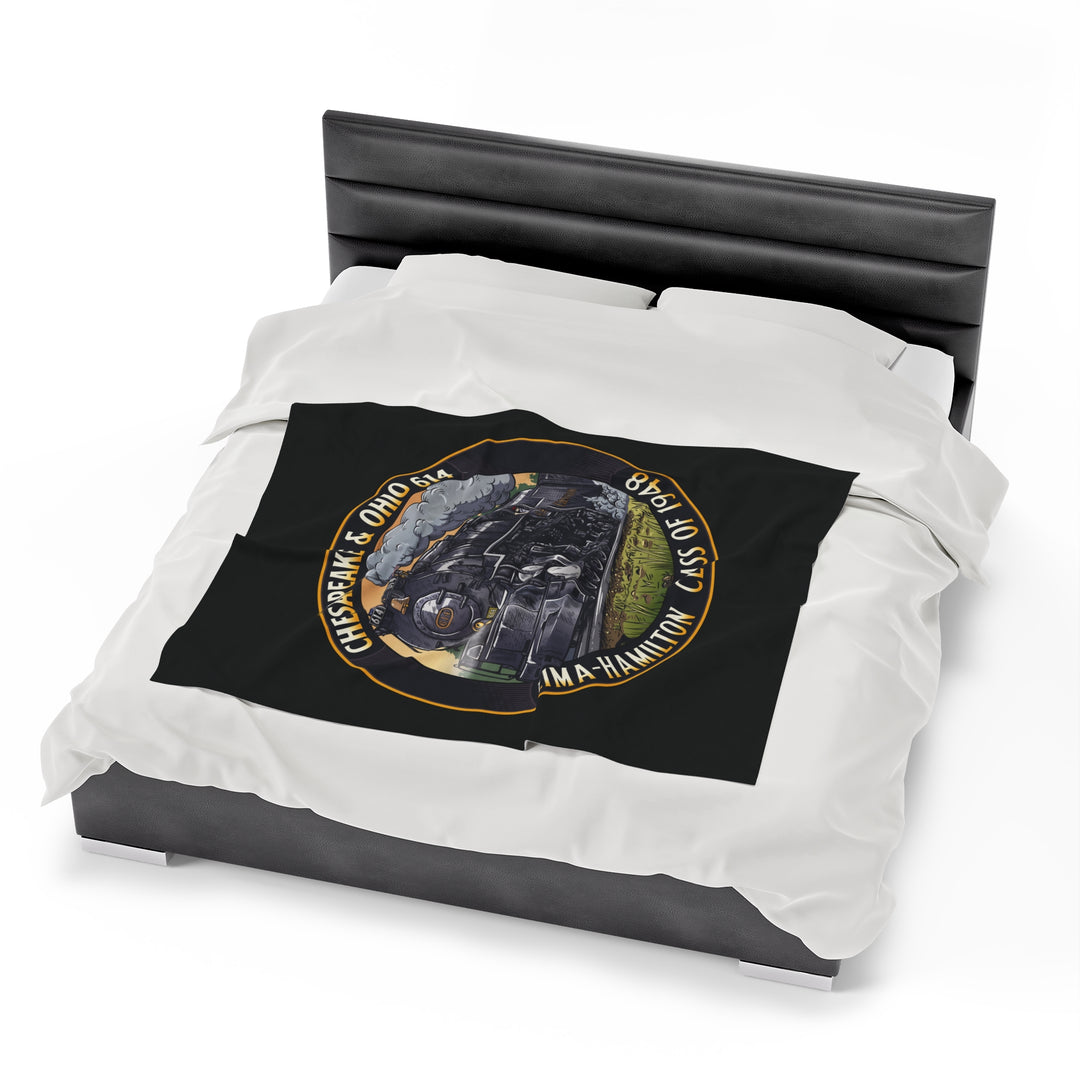 614 "Class of 1948" Velveteen Plush Blanket