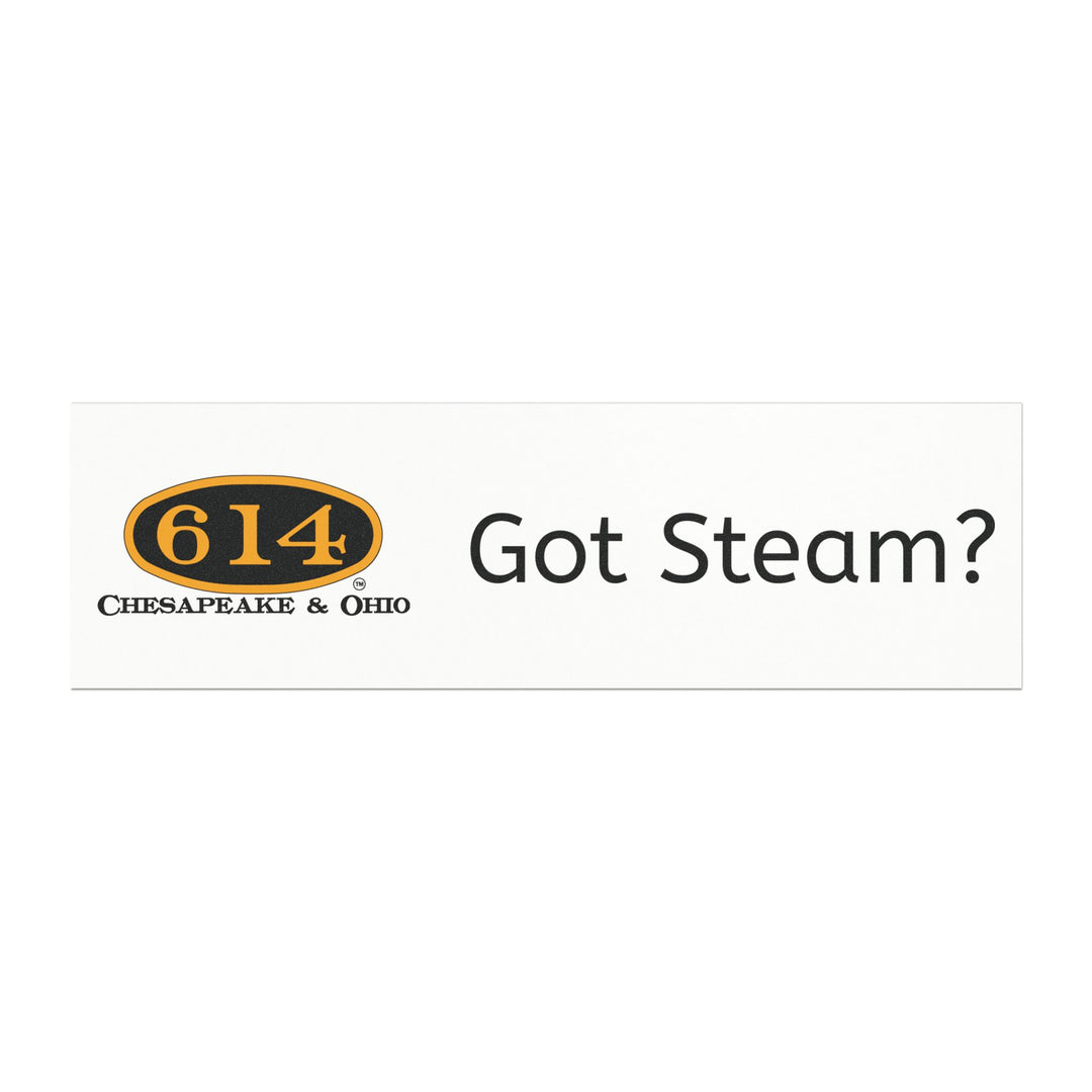 614 Car Magnet "Got Steam?"