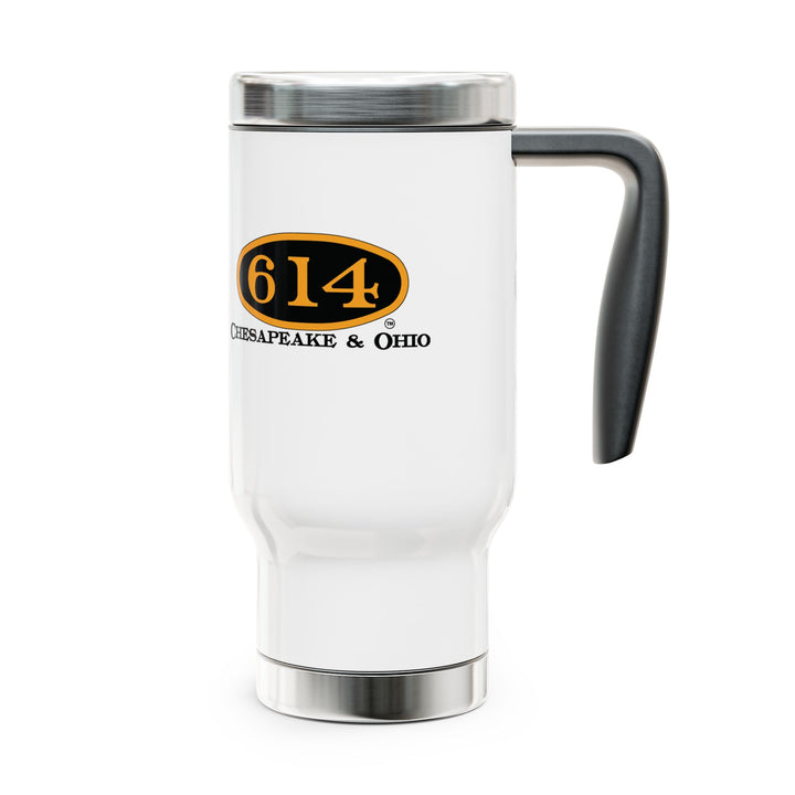 614 Stainless Steel Travel Mug with Handle, 14oz