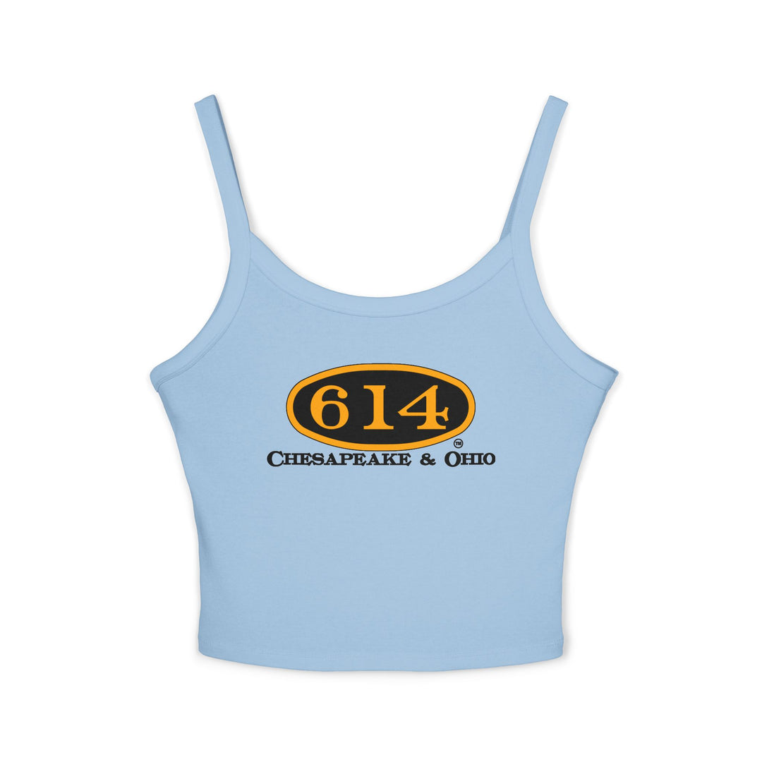 614 Number Plate Women's Spaghetti Strap Tank Top