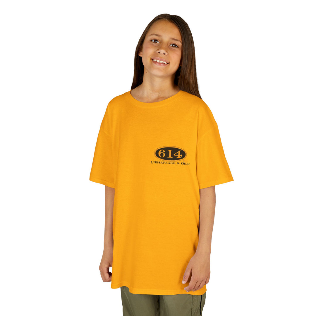 614 "Number Plate" Kids Heavy Cotton™ Tee