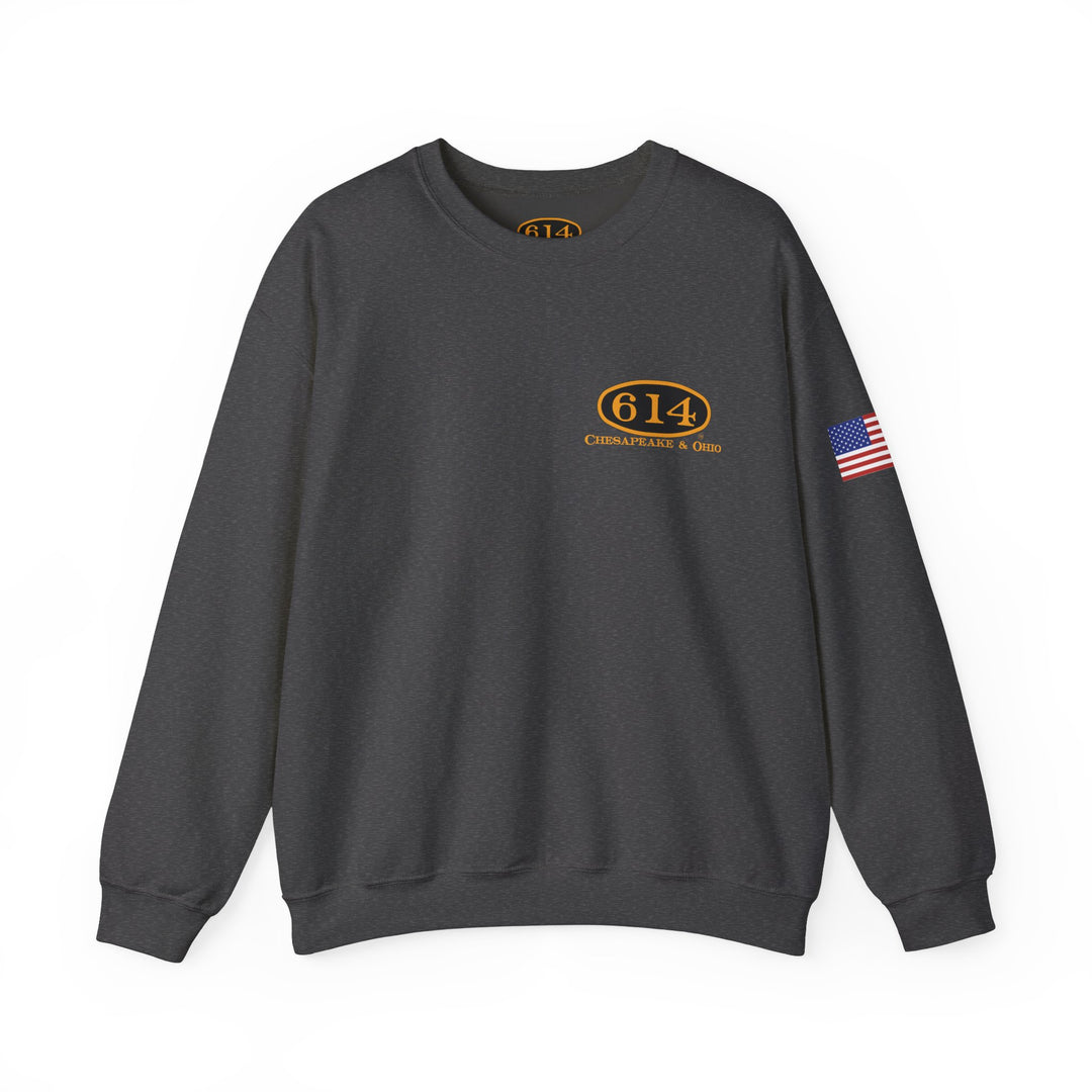 614 "Thoroughbred of The Rails" Heavy Blend™ Crewneck Sweatshirt