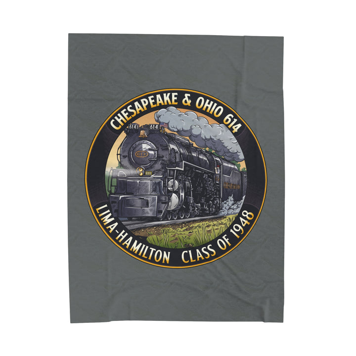 614 "Class of 1948" Velveteen Plush Blanket