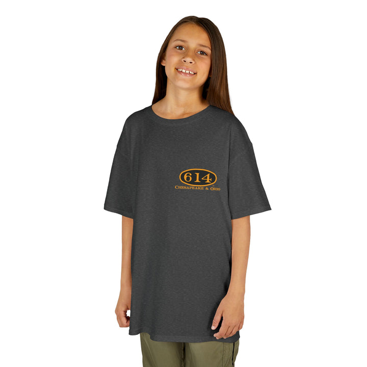 614 "Number Plate" Kids Heavy Cotton™ Tee