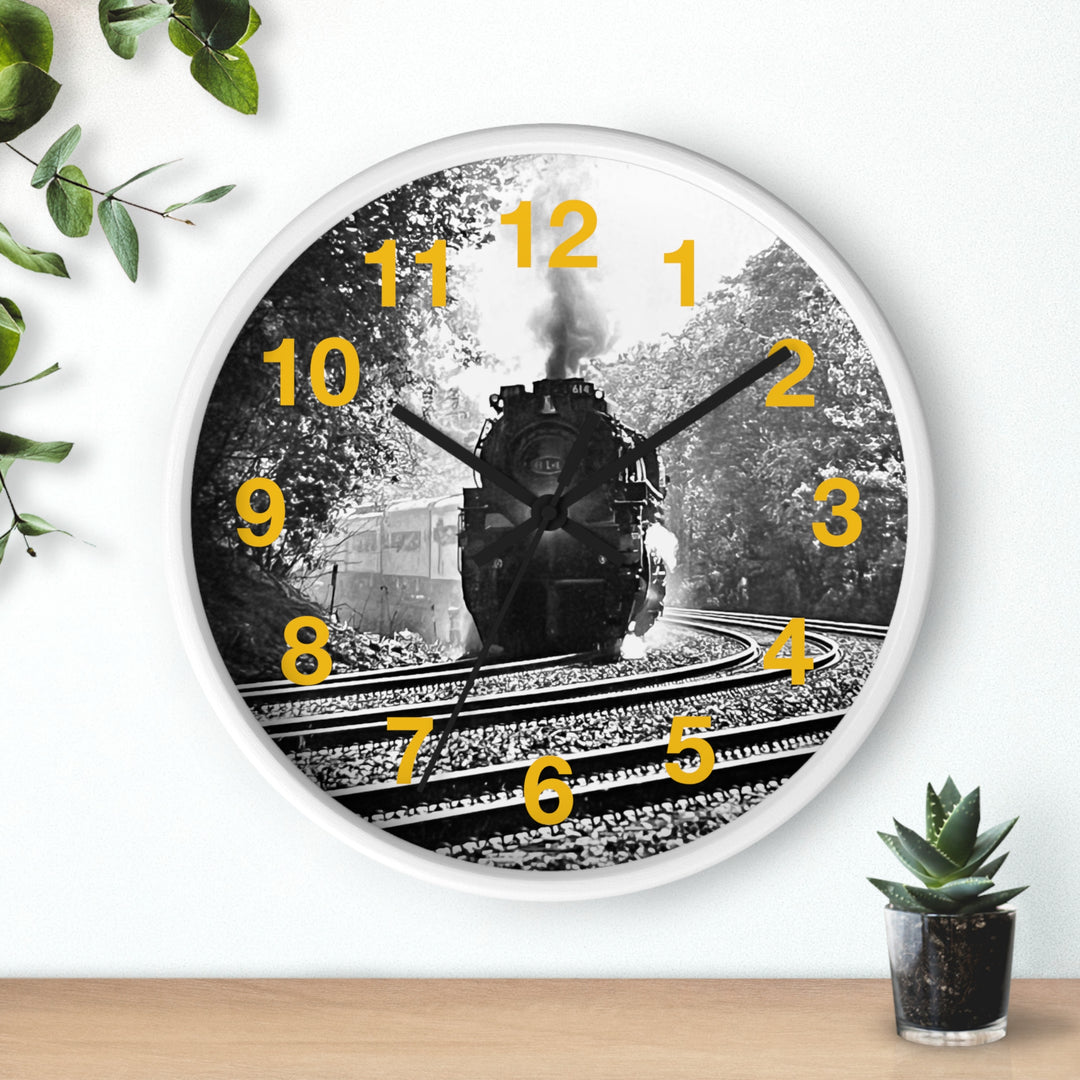 614 "Westbound through Waldwick" Wall Clock