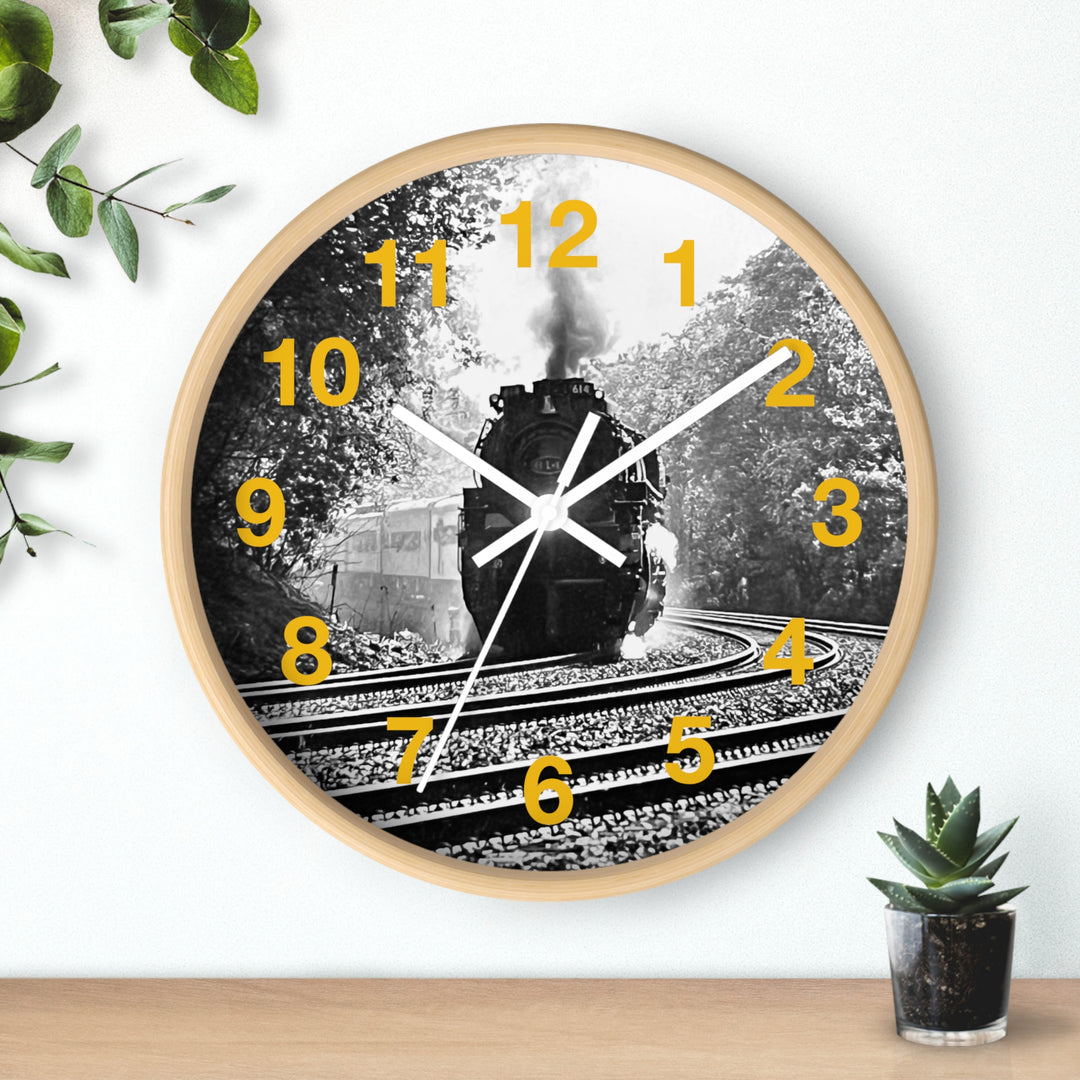 614 "Westbound through Waldwick" Wall Clock