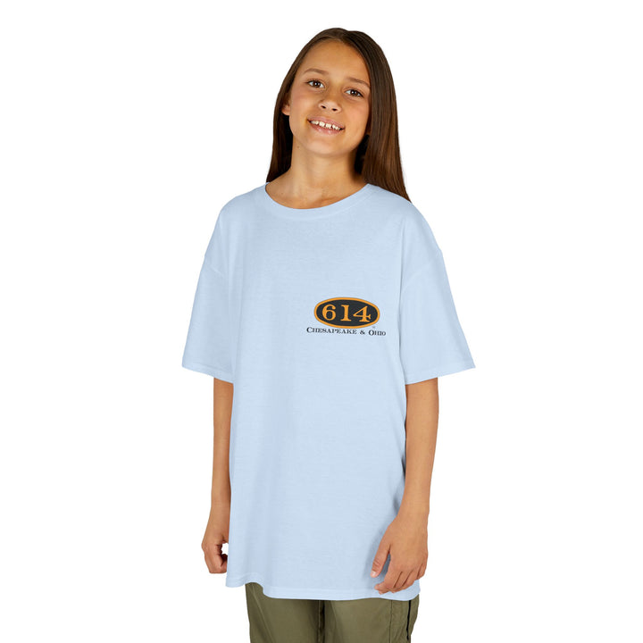 614 "Number Plate" Kids Heavy Cotton™ Tee