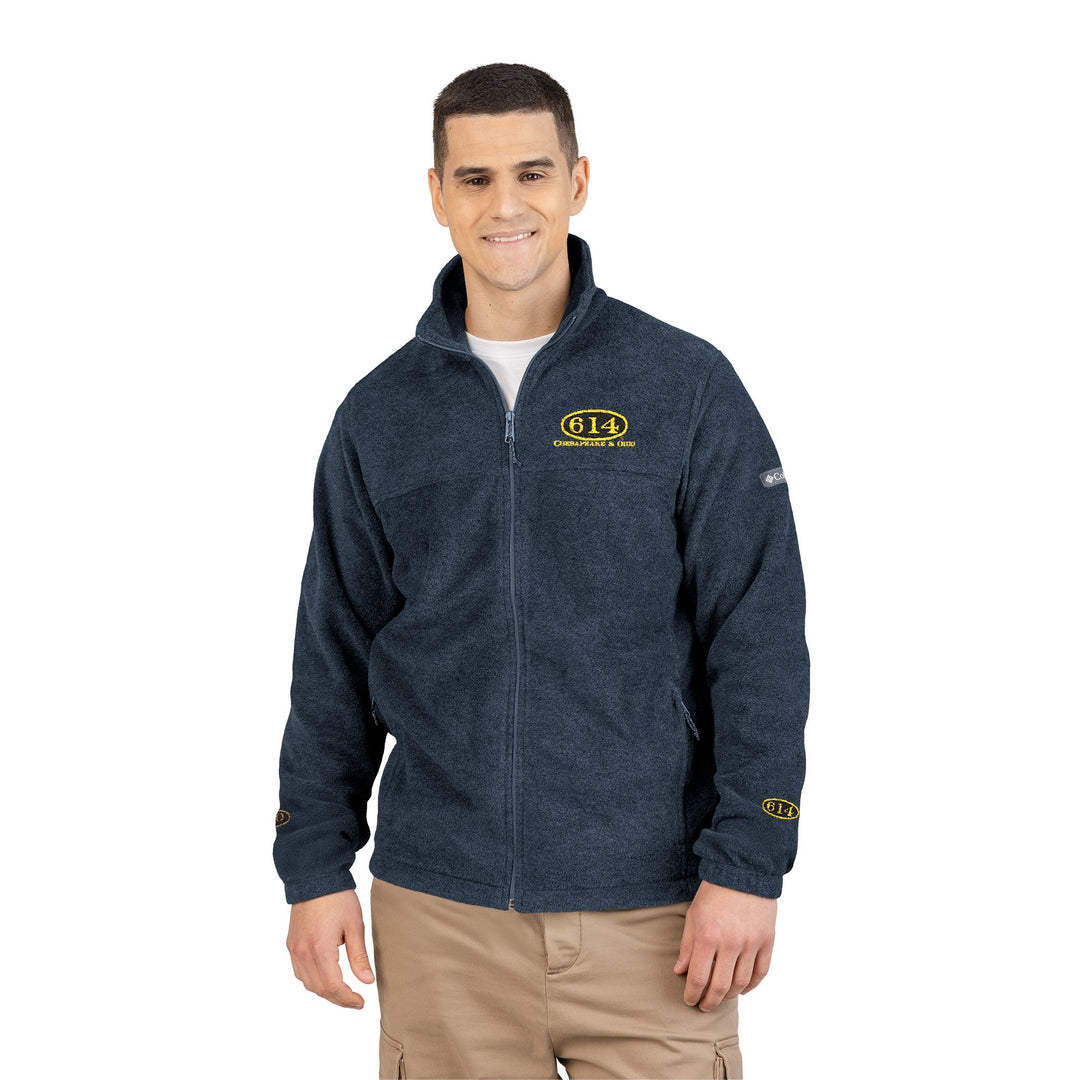 Embroidered C&O 614 Fleece Jacket - by Columbia