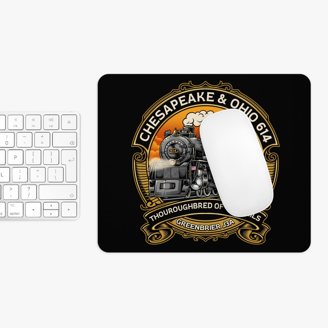 614 "Thoroughbred of The Rails"  Mouse Pad