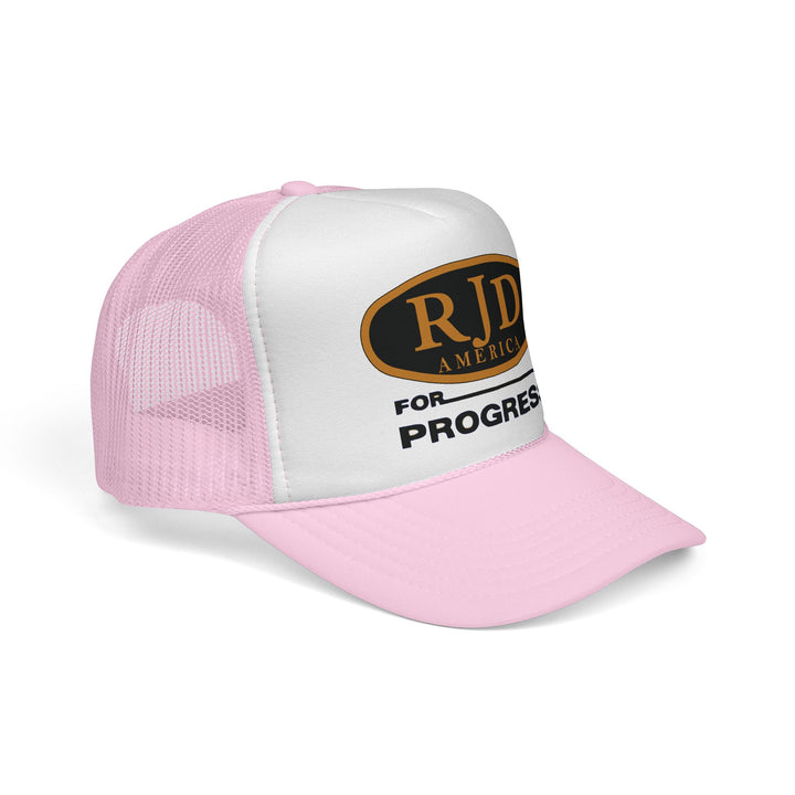RJD America "For Progress" Trucker Cap — Mesh Snapback