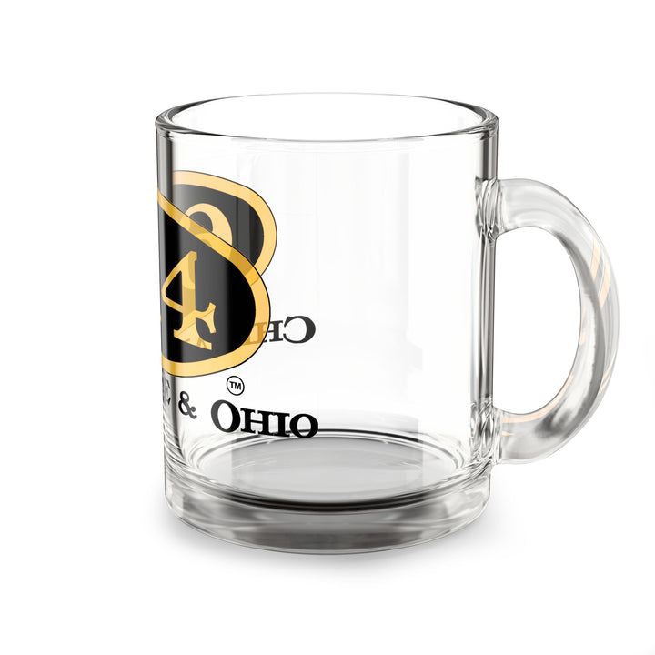 Chesapeake & Ohio 614 Glass Mug - 10oz - Perfect for Coffee Lovers and Collectors