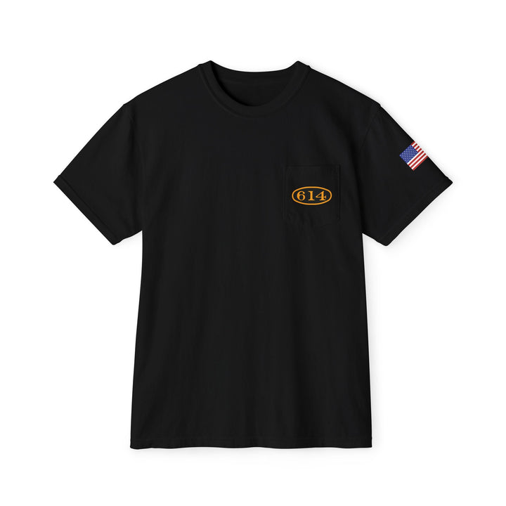 614 "Thoroughbred of the Rails" Unisex Garment-Dyed Pocket T-Shirt