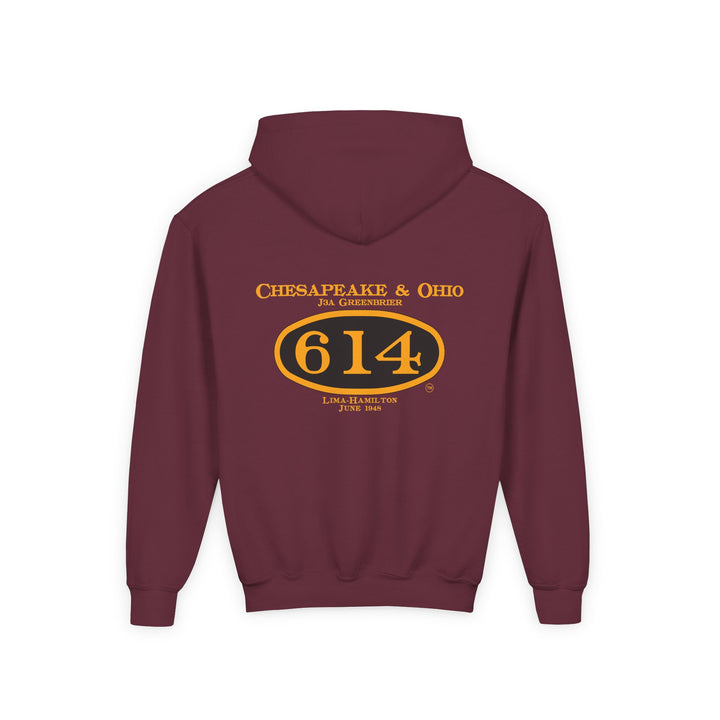 C&O 614/RJD America Youth Size Hoodie