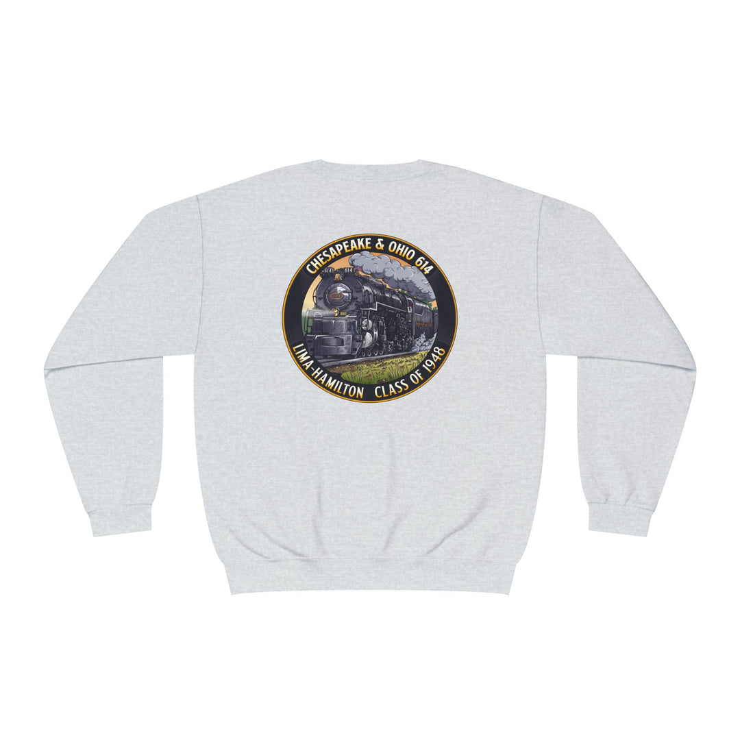 Chesapeake & Ohio 614 Railroad Vintage Crewneck Sweatshirt