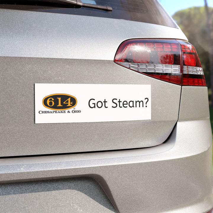 614 Car Magnet "Got Steam?"