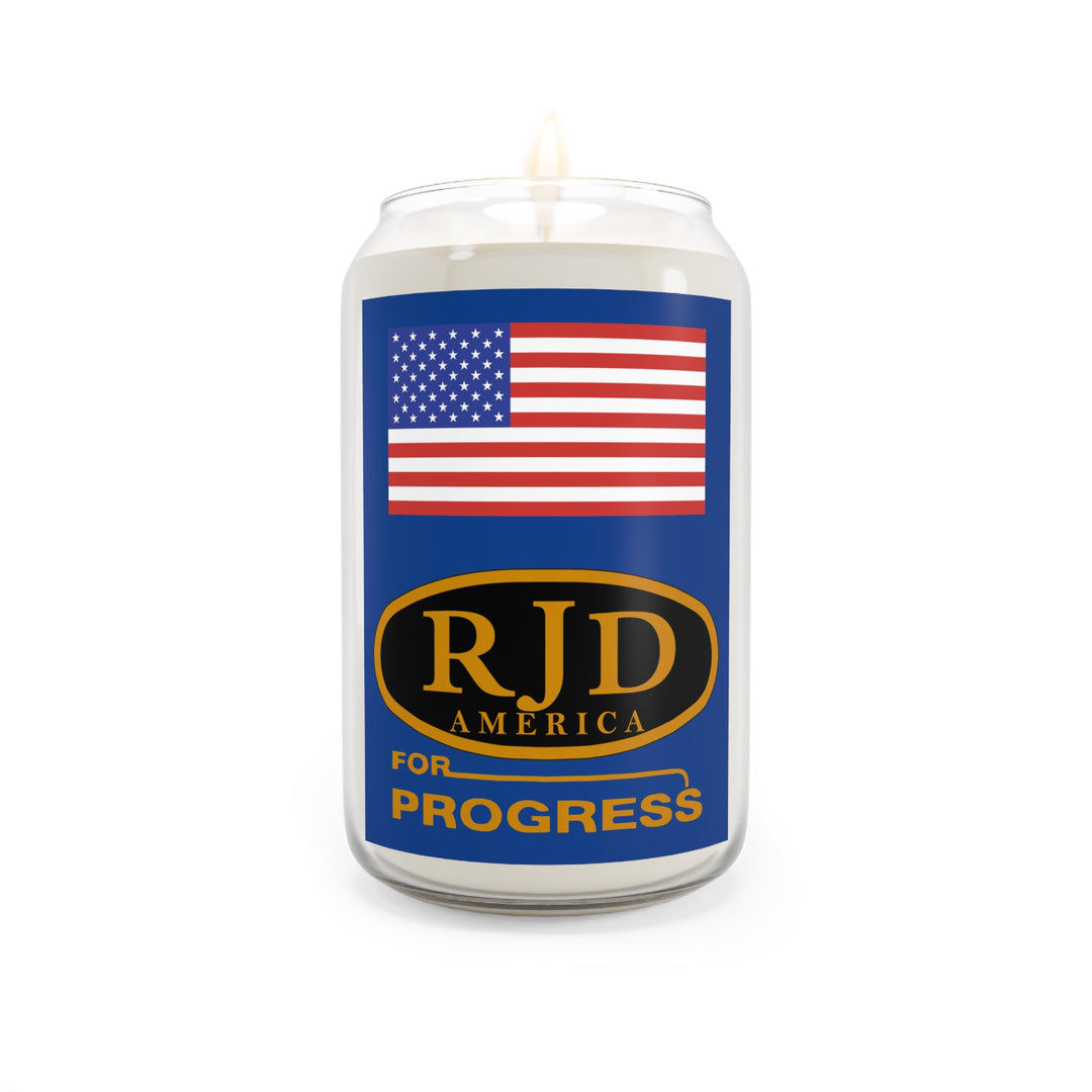 Patriotic 'RJD America for Progress' Scented Soy Candle — 13.75oz