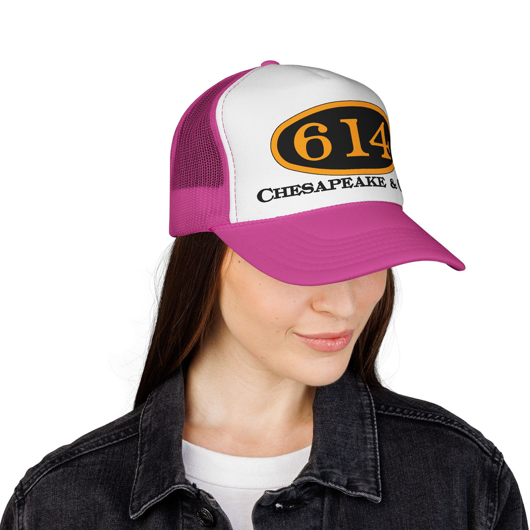 C&O 614 Screen Printed Trucker Cap