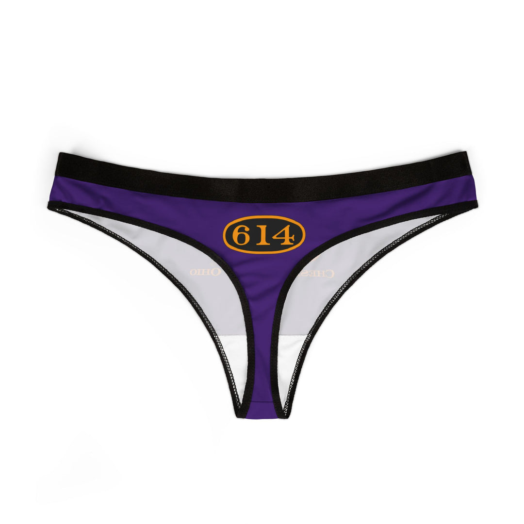 C&O 614 Women's Thong - Purple - Railroad Heritage Underwear
