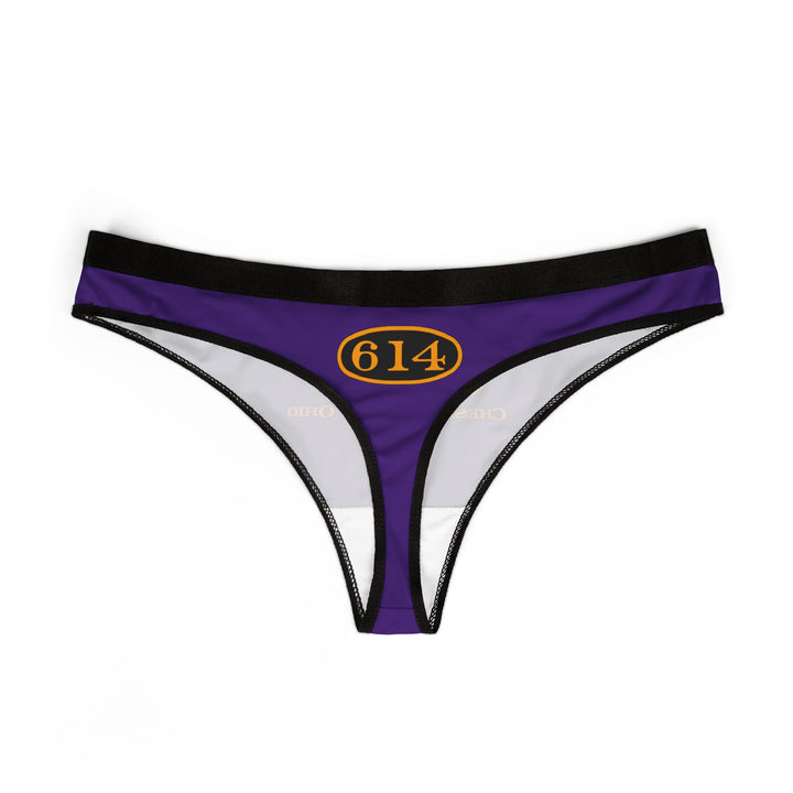 C&O 614 Women's Thong - Purple - Railroad Heritage Underwear